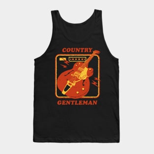 Country Gentleman Guitar Tank Top